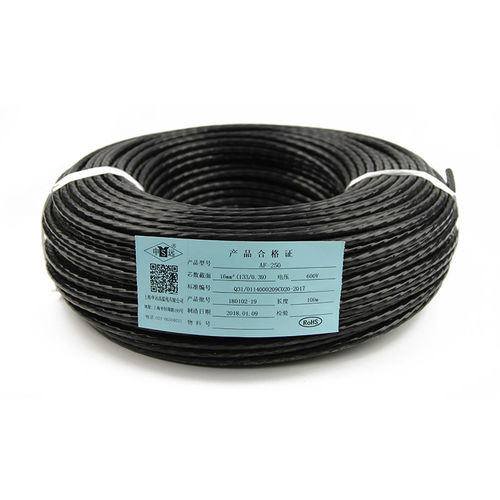 Insulated wire - AF250 / AF250X series - Shanghai Shenyuan High Temperature wire Co., Ltd - copper / flexible / multi-strand