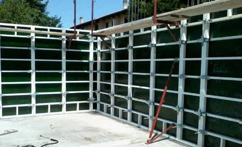 Climbing formwork - ALU.280 - CSC SRL - wall / high