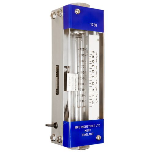 Variable-area flow meter - 1750 series - MPB INDUSTRIES - volume / for liquids / for gas