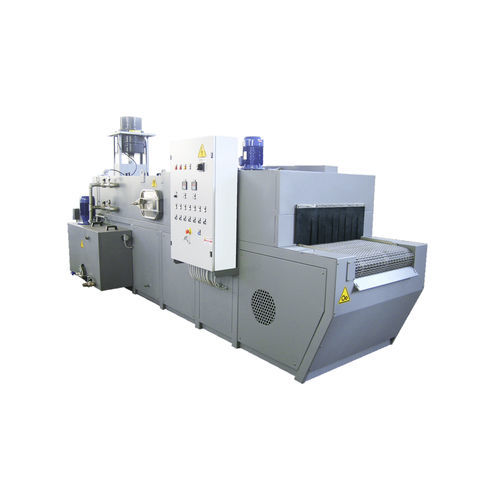 Brush washing machine NICEM for conveyor belts / parts / degreasing