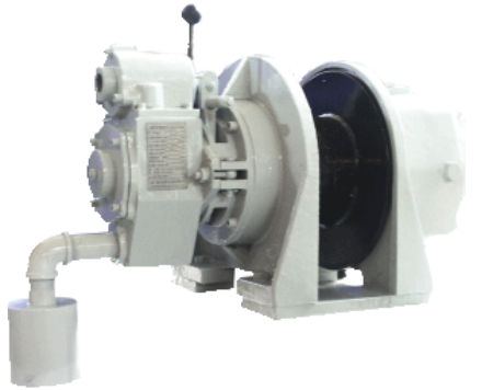 Air-operated winch - JQYS-10X16 - Yantai Weichi Petro Mine Machinery Co., Ltd - wire rope / hoisting / rotary drum