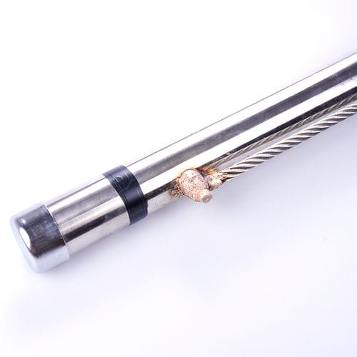 Stainless steel ground rod OLTH, OLTA series Orbital Lightning