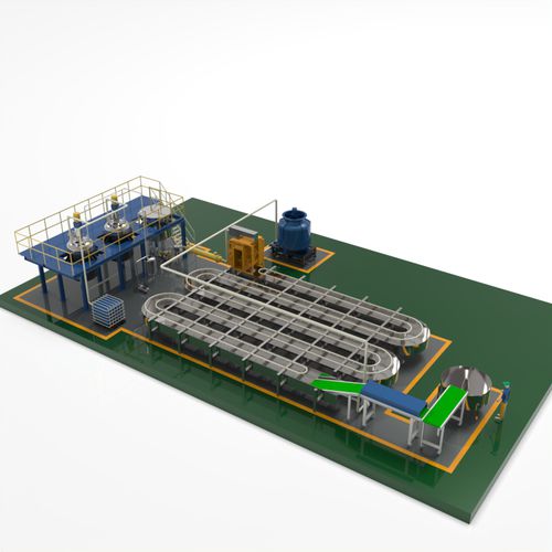 Pillow production line - HOT MELT PSA PILLOW-SHAPED PRODUCTION LINE - foshan jct machinery ltd - automatic / PLC-controlled / with mixer