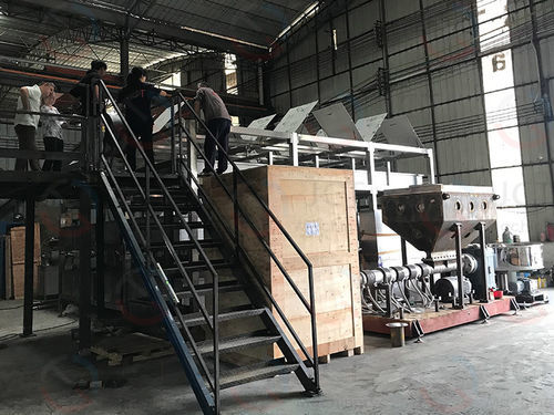 PLC-controlled production line - foshan jct machinery ltd - with touch screen / with mixer / for dispensers