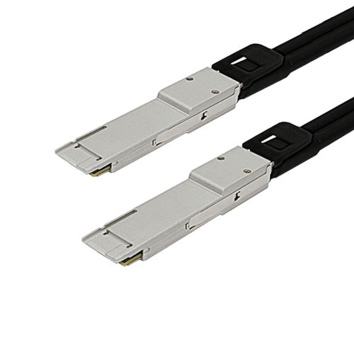 Direct Attach Cable (DAC) cable assembly - JPC Connectivity - data transmission / QSFP-DD / Ethernet