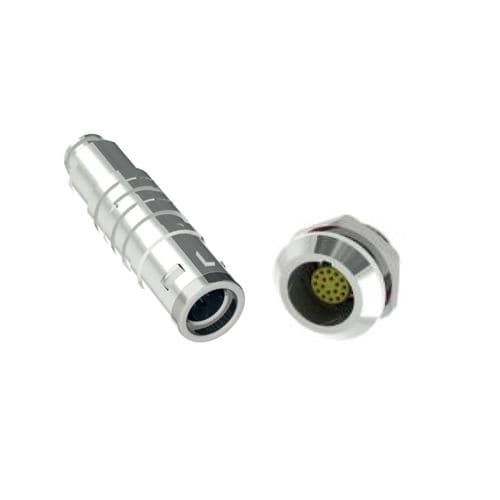 Data connector - K series - JPC Connectivity - electrical power supply / circular / push-pull