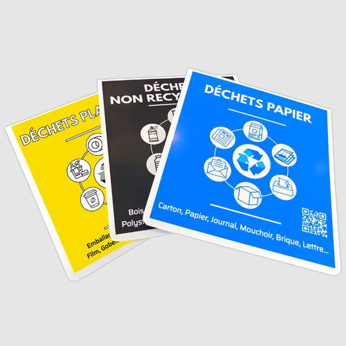 Guide nameplate - POUBPLV series - Bulteau Systems