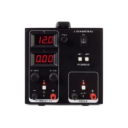 Tabletop power supply - P130R51D - Diametral a.s. - DC / adjustable / switching