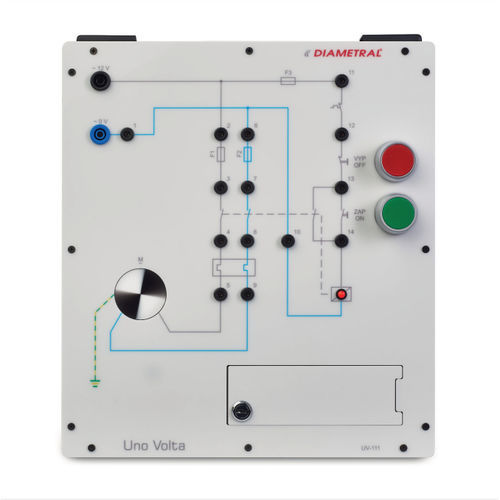 Electrical installation demonstration board - UV-111  - Diametral a.s.