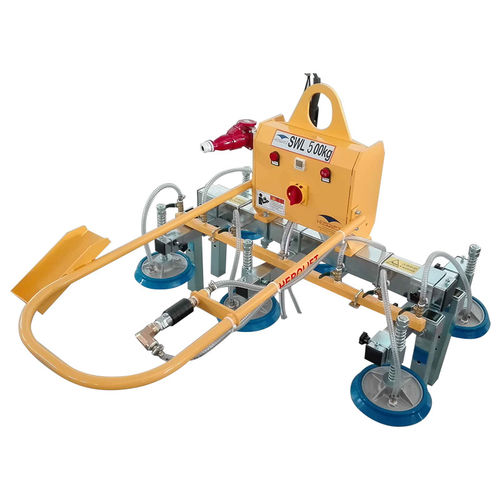 H-shaped vacuum lifting device - BLA400-6-T - Herolift - for sheet metal / electric / pneumatic