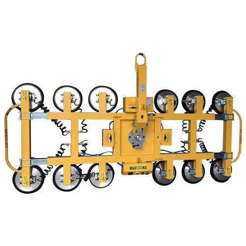 H-shaped vacuum lifting device - GLA800-12-B-M - Herolift - glass plate