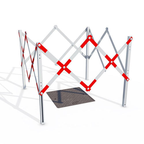 Access barrier - Accordion Barrier - Valifter - security / intervention / extendable