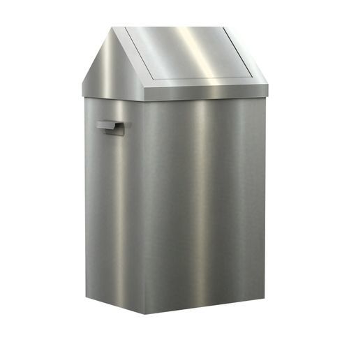 Stainless steel waste container - 5350100 - Brökelmann Geräte- und Anlagenbau