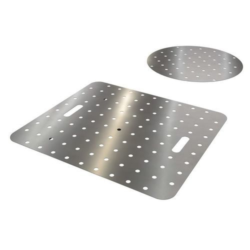 Perforated sheet metal sieve - Brökelmann Geräte- und Anlagenbau - stainless steel