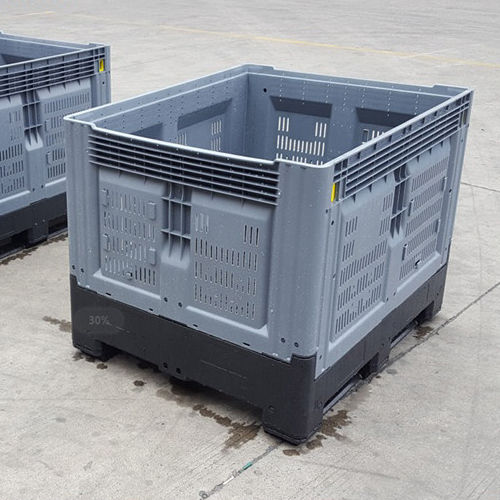 HDPE pallet box - KT-FB810M - Qingdao King Tai Plastic Industry Co.,Ltd - storage / transport / agricultural