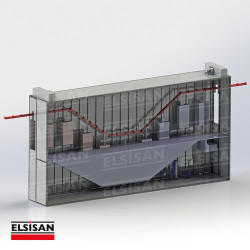 Dip coating unit - Elsisan