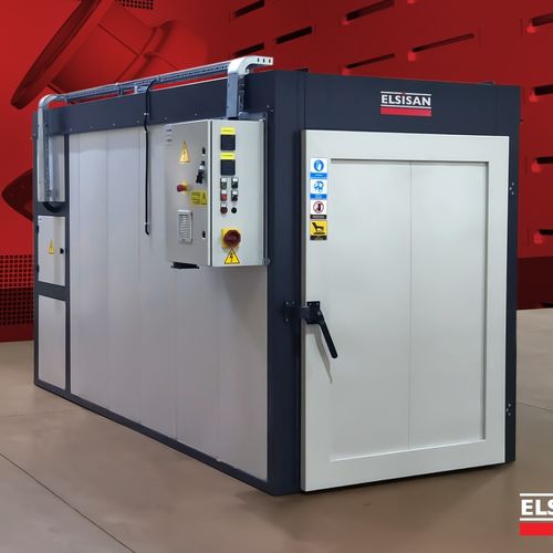 Chamber oven - EBF - Elsisan - drying / curing / powder coating