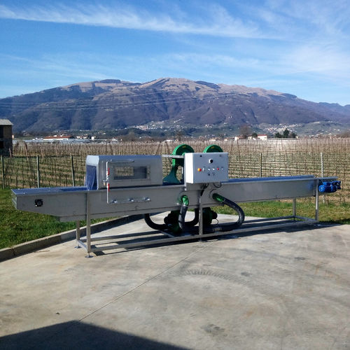 Fruit food washing tunnel - AU - Favrin S.r.l. - for vegetables / air / belt