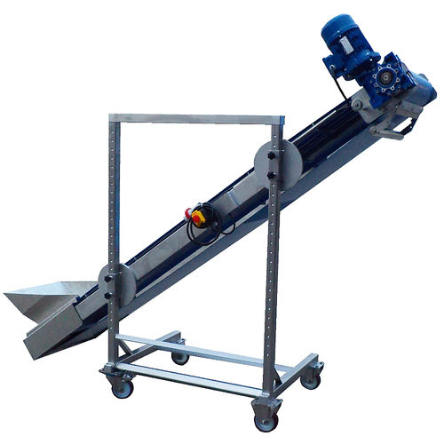 Belt conveyor - NSR - Favrin S.r.l. - reclining / transport / for fruit
