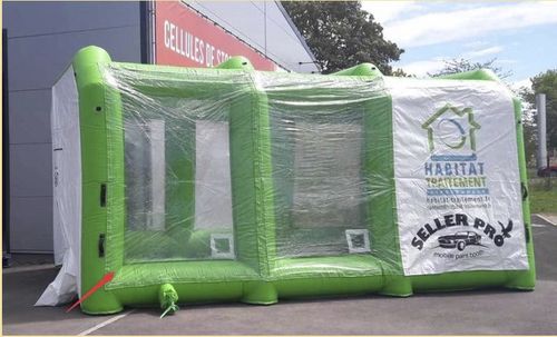 Pressure blast cabinet - AERO 1 - SELLERPRO COMPANY - automatic / inflatable / for the automotive industry