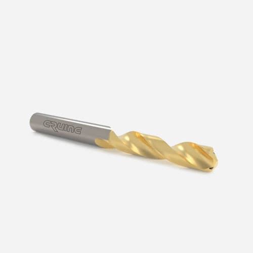 Solid drill bit - AD10 series - Cruing Italy srl - for aluminum / carbide / high-performance
