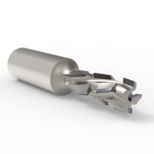 Insert milling cutter - MACH 2 AES0 - Cruing Italy srl - PCD / with cylindrical shank / for CNC machines