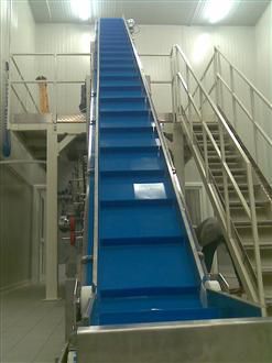 Belt conveyor - Gelmini - transport / handling / food