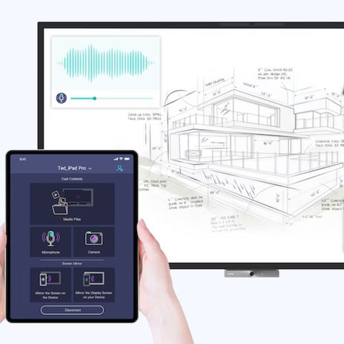 Control software - InstaShare 2  - BenQ - sharing / flow / audio