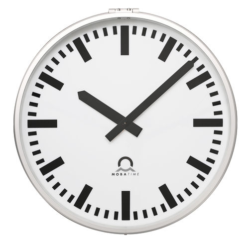 High-visibility clock - PROFILINE - MOBATIME Swiss Time Systems - synchronized / GPS / DCF77 radio