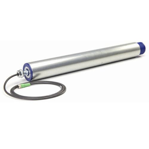 Brushless motorized roller - Senergy Poly-V - ROS Rollentechnik GmbH - for conveyor / for belt conveyors / stainless steel