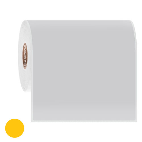 Thermal transfer label - ZLTL series - GA International - IndustriTAG - printable / barcode / adhesive