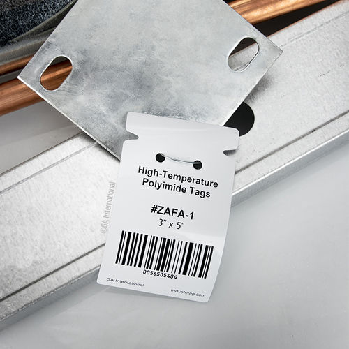 Identification tag - ZAFA-1 - GA International - IndustriTAG - printable / thermal transfer / barcode
