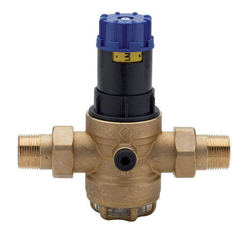Water pressure regulator and reducer - 300000 series - Rubinetterie Bresciane - membrane / brass / stainless steel