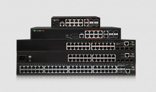 Managed ethernet switch - Teldat - 18 ports / 26 ports / 12 ports