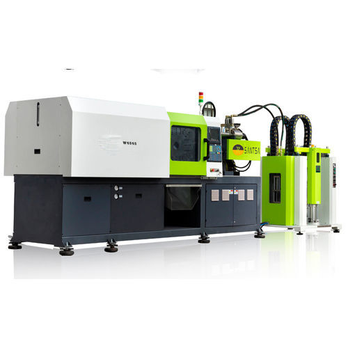 Horizontal injection molding machine - W4545 - SANTSAI MACHINERY - hydraulic / for silicone rubber / LSR
