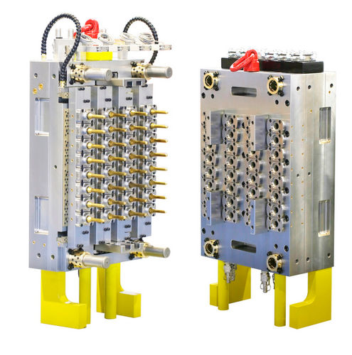 Multi-cavity plastic injection mold - SANTSAI MACHINERY - hot-runner / preform / for PET bottles