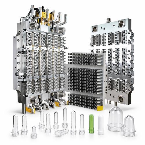 Multi-cavity plastic injection mold - PETPROFORM - SANTSAI MACHINERY - hot-runner / preform / for PET bottles
