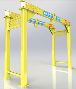 Welding gantry crane - Shenzhen Liwumei Industrial Equipment Co.,Ltd. - steel