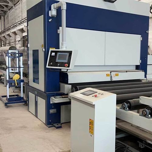 Sheet grinding polishing machine - SG2050-WJS - HANGZHOU XIANGSHENG ABRASIVE MACHINE MANUFACTURING CO.,LTD - for flat parts / aluminum / stainless steel