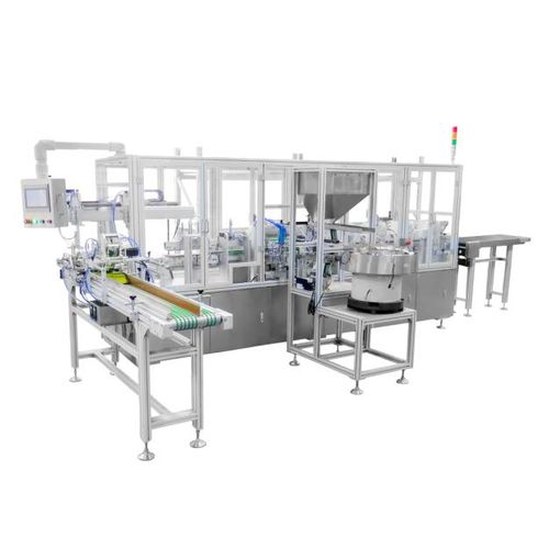 Automatic sealing machine - GF-1600X - Guangzhou Biaoji Packaging Equipment Co., Ltd. - for spout pouches