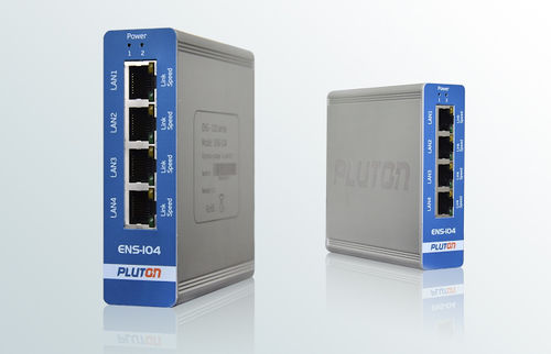 Smart ethernet switch - ENS  - PLUTON - 10/100BaseT(X) / RJ45 / industrial