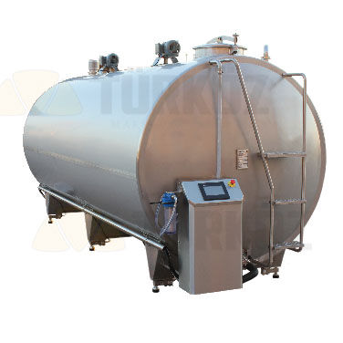 Cooling tank - Turkoz Makina Sanayi ve tic. a.s. - for milk / stainless steel / process