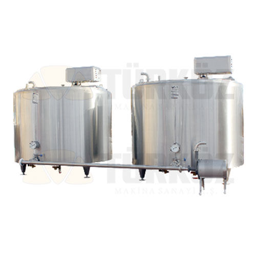Pasteurization tank - Turkoz Makina Sanayi ve tic. a.s. - liquid dairy products / stainless steel / steam heat