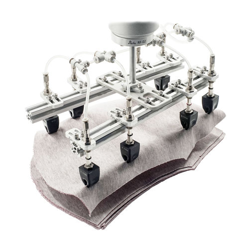 Fabric gripper - Suzhou Rochu Robotics Co.,Ltd - pneumatic / parallel / soft