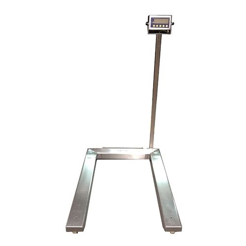 Stainless steel pallet scale - PL4U - Barbal - with separate indicator