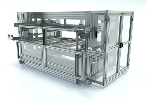 Aluminum profile - Telai - Dierre Group - rectangular / industrial / construction