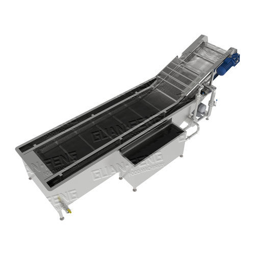 Ice water cooler - GCL series - Zhejiang Guanfeng Food Machinery Co.,Ltd. - for fruits and vegetables / stainless steel / electric