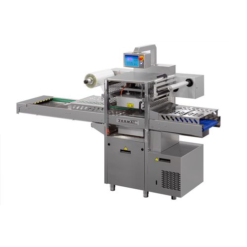 Linear tray sealer - TB 4 - Zermat - automatic / vacuum / compact