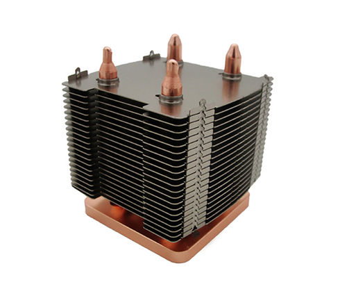 Aluminum heat sink - A1498 - Awind heat sink - power / with heat pipe