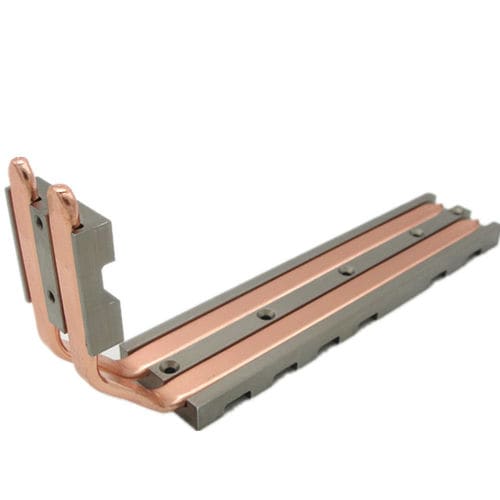 Aluminum heat sink - A1451 - Awind heat sink - with heat pipe